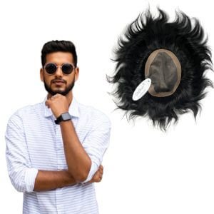 Golden Hair Mono Hair Patch (Premium Monofilament Series)