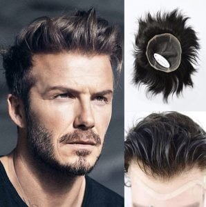 Full French Lace Hair Patch, Durable and Thicker