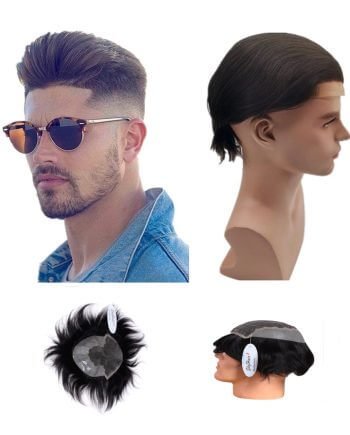 Swiss Lace Q6 Hair Patch, Finer Softer and Thiner